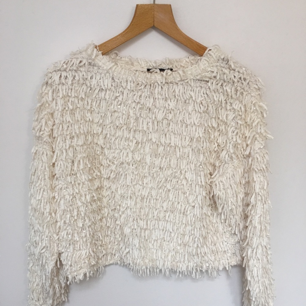 Zara Fringe Top
